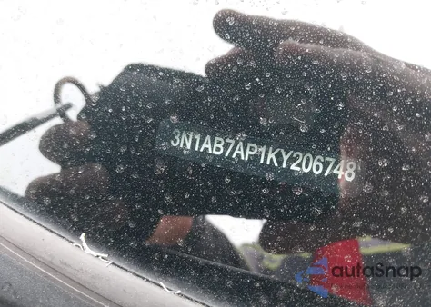 2019 Nissan Sentra Sv из США, поврежденный, VIN 3N1AB7AP1KY206748